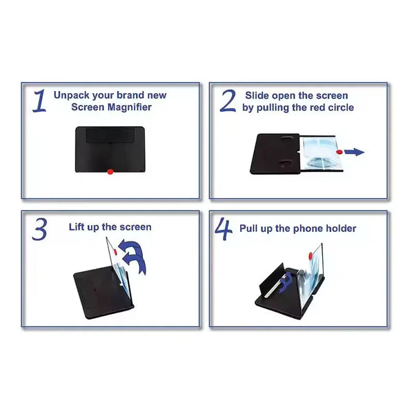 3D Phone Screen Magnifier