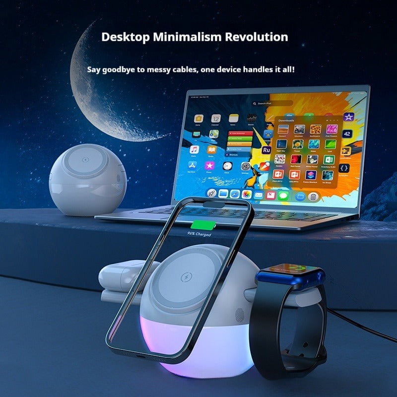 Magnetic Wireless Charger Station